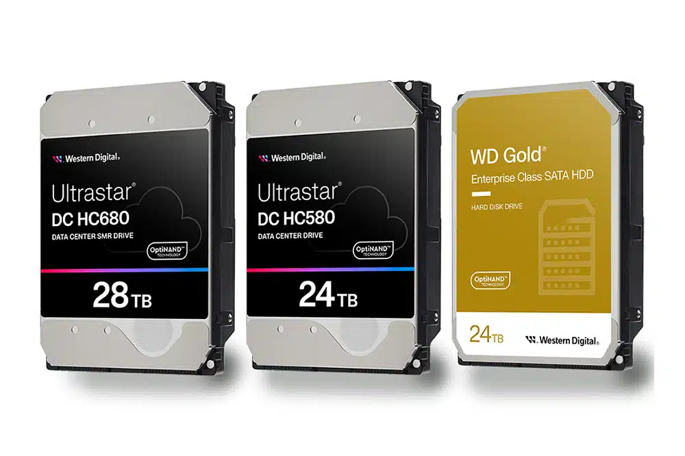 Western Digital Launches 24TB & 28TB HDDs for Data Centers