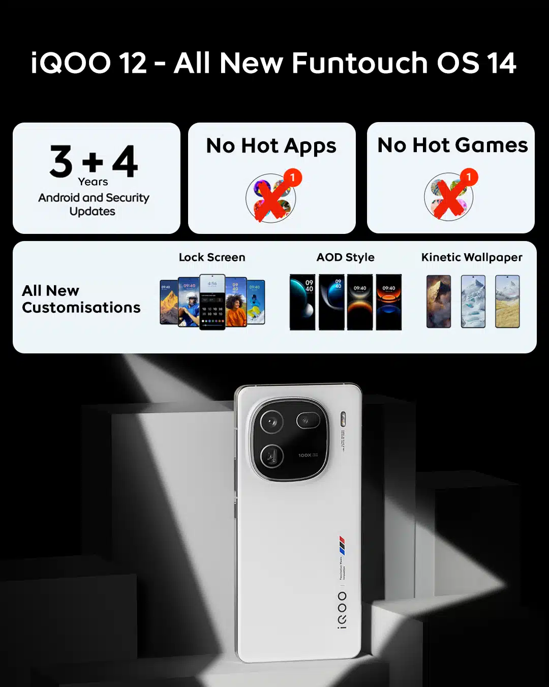 iQOO 12 Set to Debut Android 14-Based Funtouch OS for Enhanced Performance