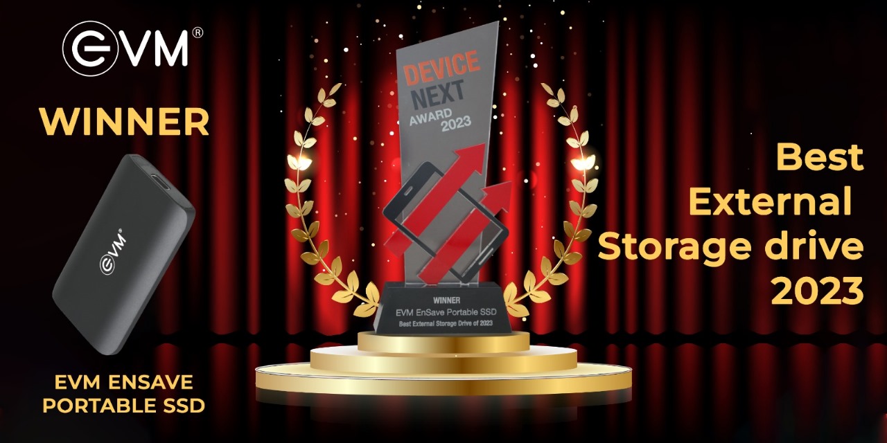 EVM EnSave SSD Wins at Device Next Awards 2023