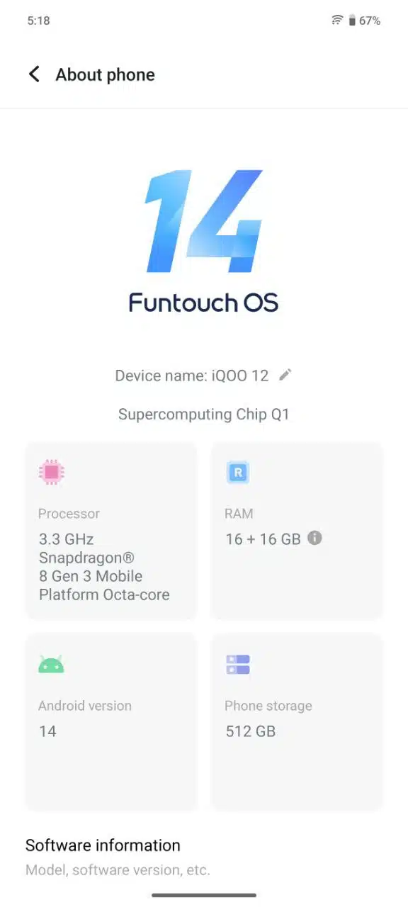 Funtouch OS 14