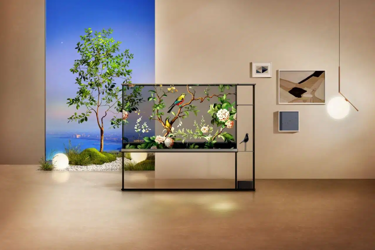 LG Launches Innovative Transparent OLED TV at CES 2024