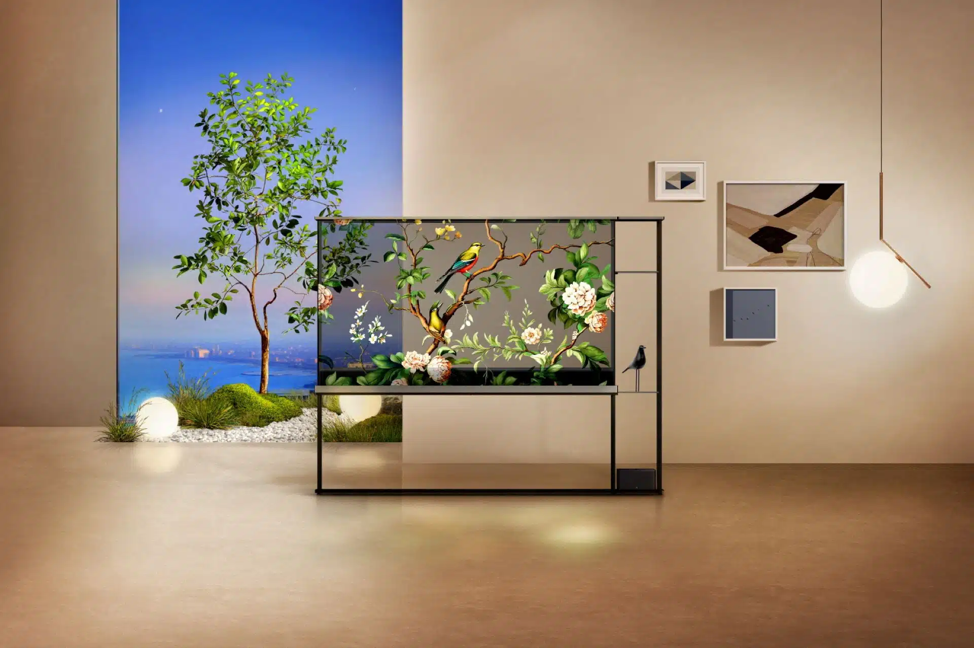 LG Launches Innovative Transparent OLED TV at CES 2024