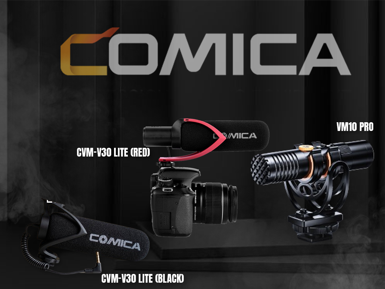 CoMica Introduces New Microphones for Vloggers in India