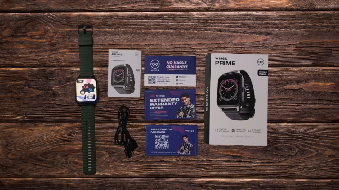 Wings Prime Smartwatch Review: An Affordable & Feature-Packed Wearable 2 Wings Prime Smartwatch Review