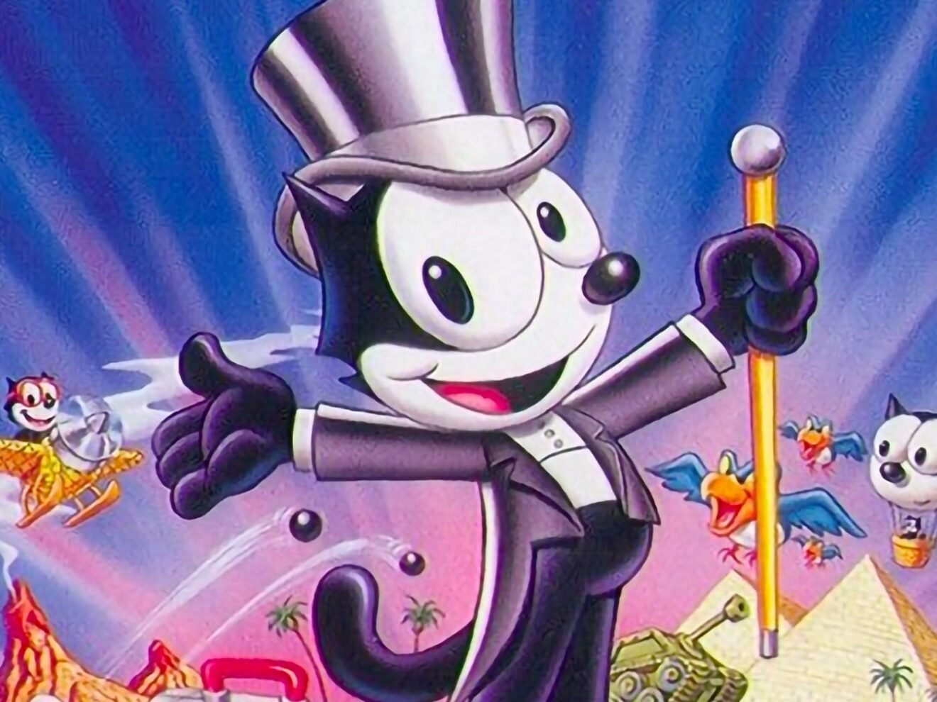 Felix the Cat Swings Back into Action Konami Revives Retro Platformers