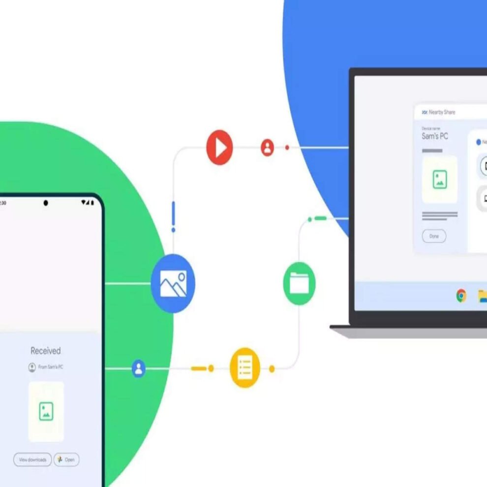 googles nearby share for windows app launched officially image source google