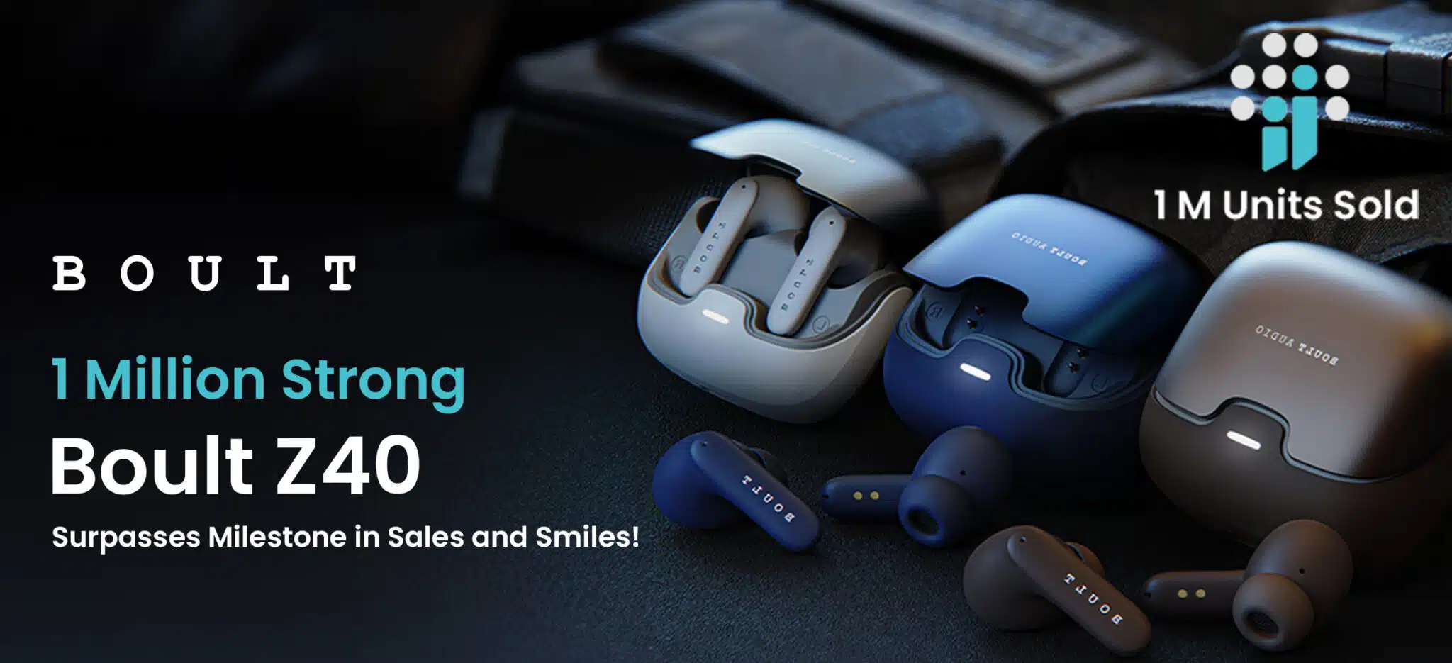 BOULT Z40 Sales Reach 1 Million Units