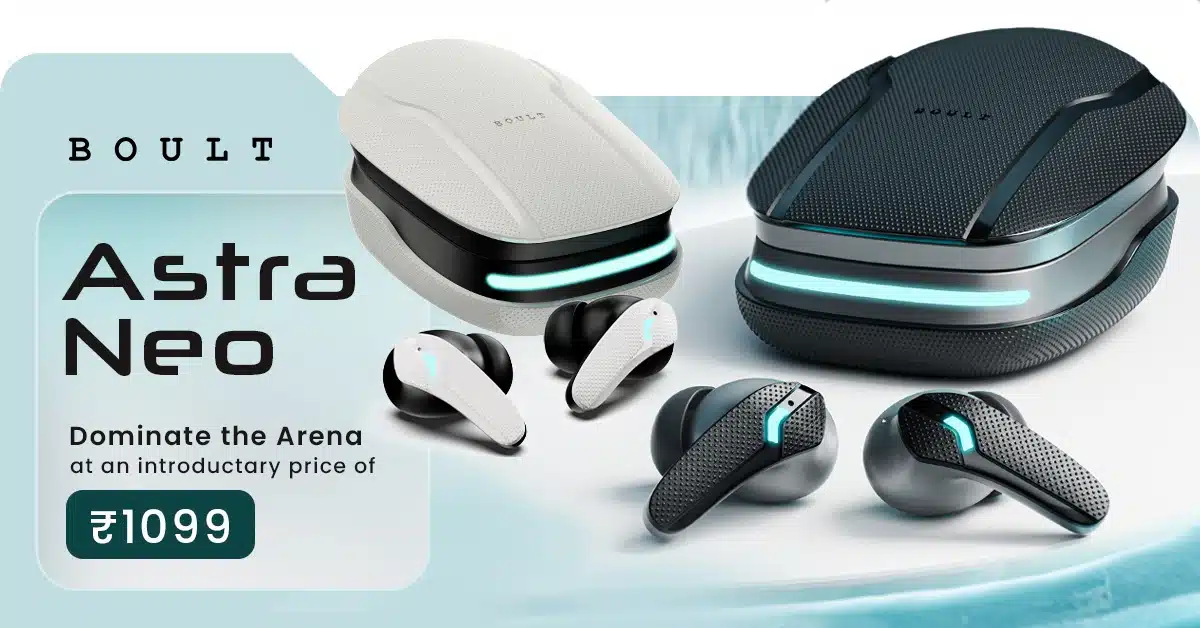 BOULT Introduces Astra Neo: A High-Performance Gaming TWS