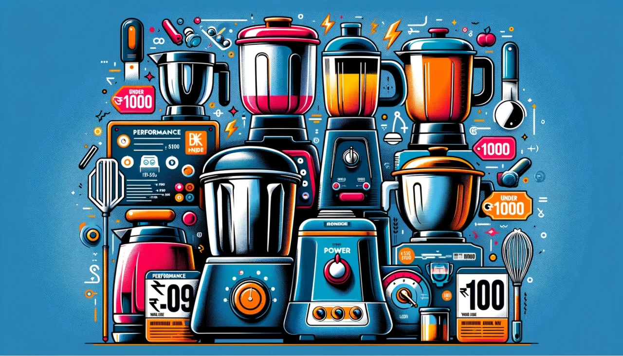 Best Budget Mixer Grinders Under Rs 1000: Features, Performance, and Value 2 Mixer Grinders Under Rs 1000