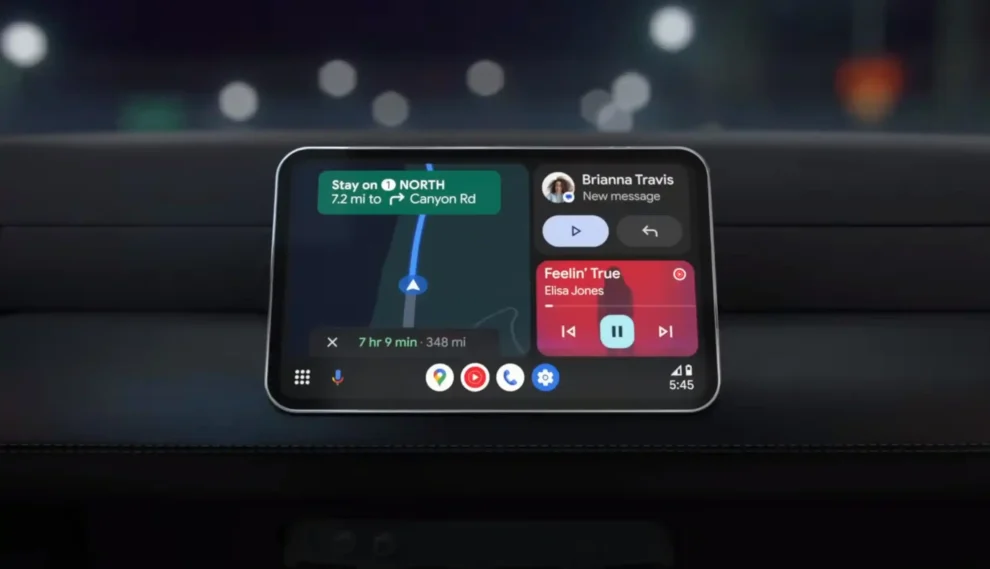 Google's Android Auto Update Integrates