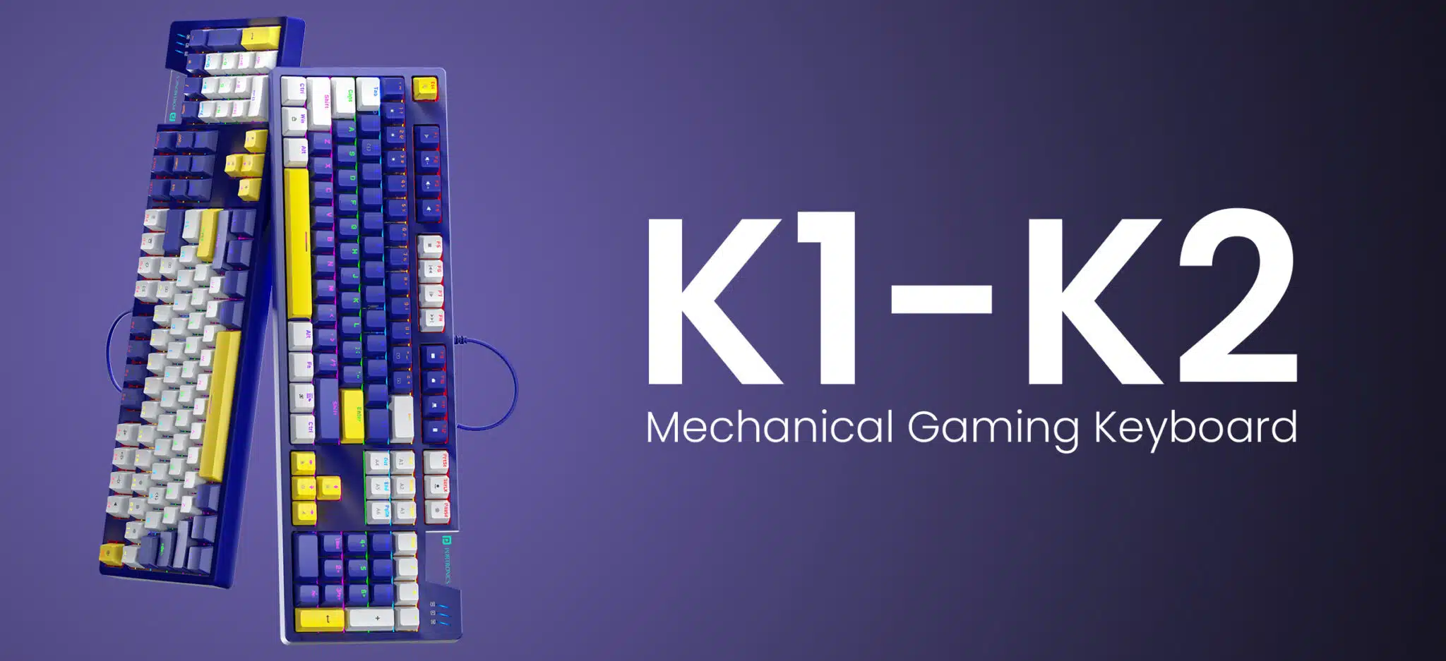 Portronics Launches K1 and K2 Gaming Keyboards for Gamers and Typists