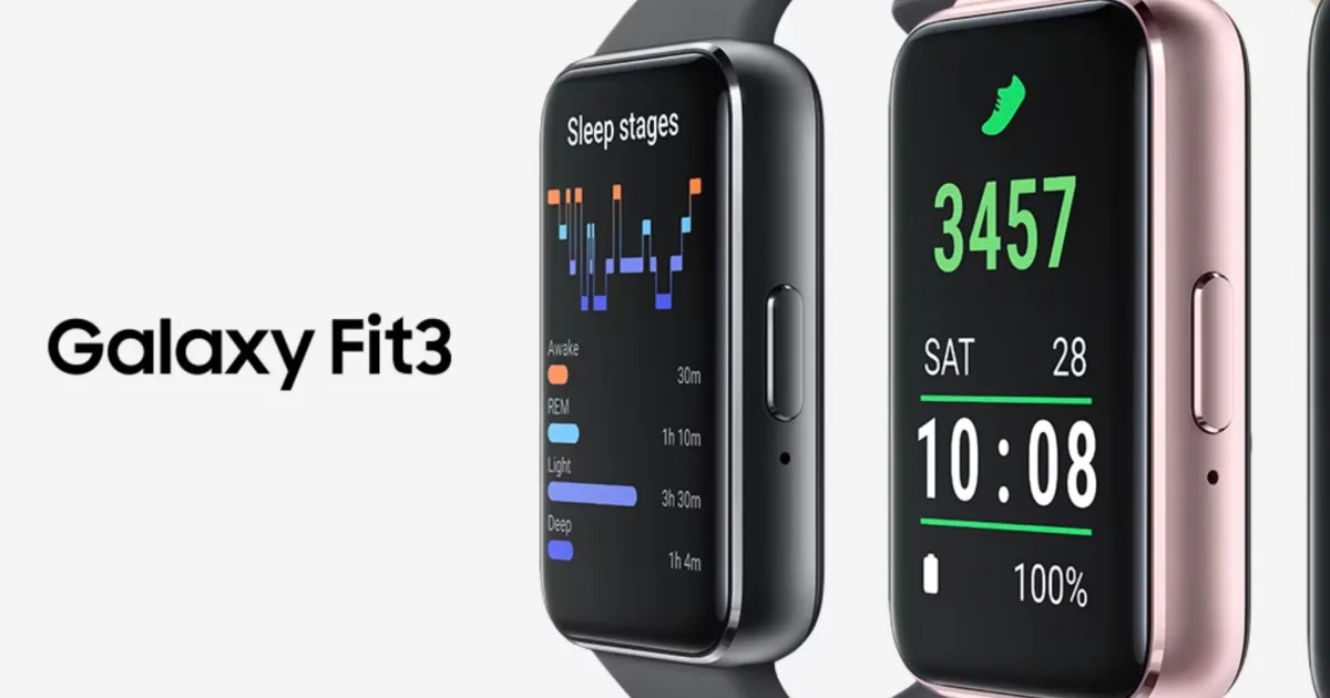 Samsung Announces Galaxy Fit 3 Fitness Tracker, US Release Uncertain