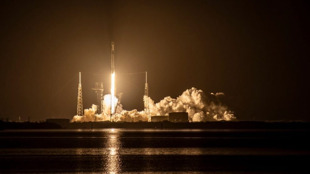 SpaceX's Falcon 9 rocket celebrates its 300th successful mission with a Starlink launch, marking a significant milestone in space exploration and global connectivity.