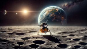 U.S.-Built Spacecraft Lands on the Moon