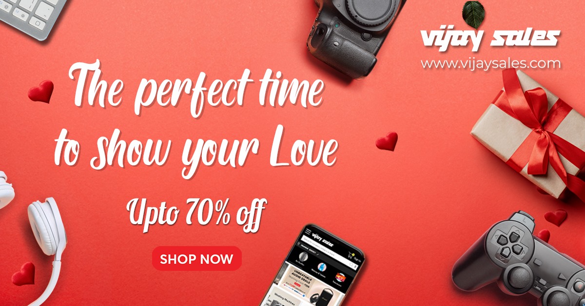 Vijay Sales Launches Valentine's Day Sale with Up to 70% Off