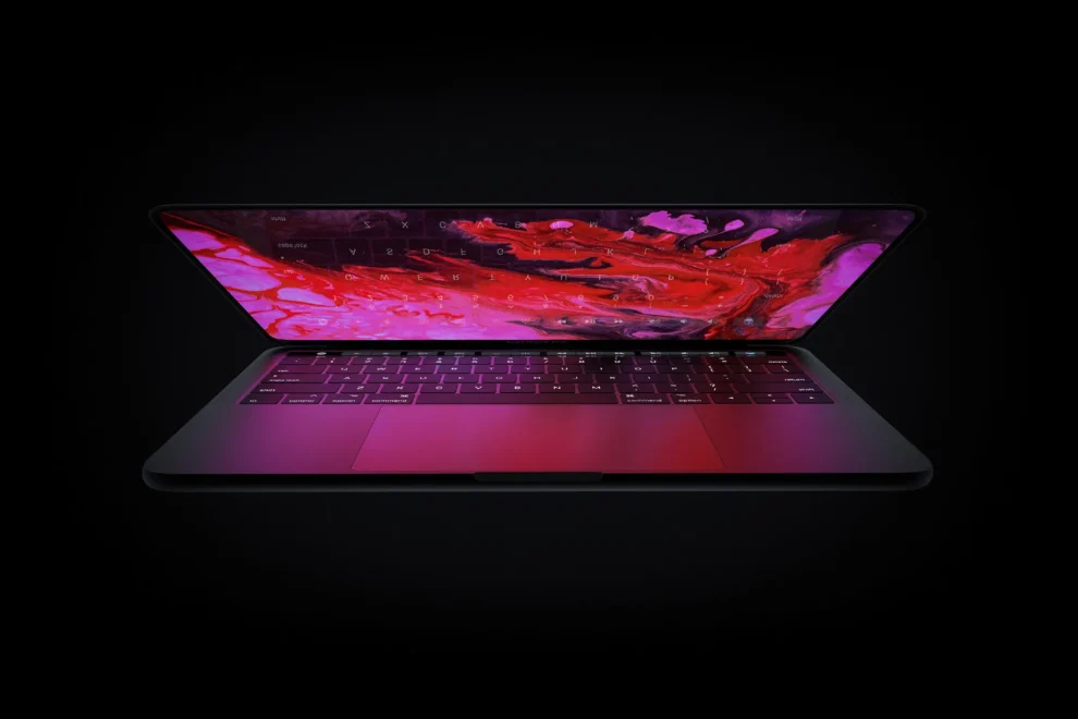 YouTuber Revolutionizes MacBook Design with First Truly Bezel-less Model