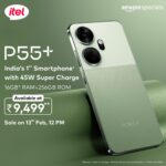 itel Launches P55 Series with India's First 24GB RAM and 45W Charging