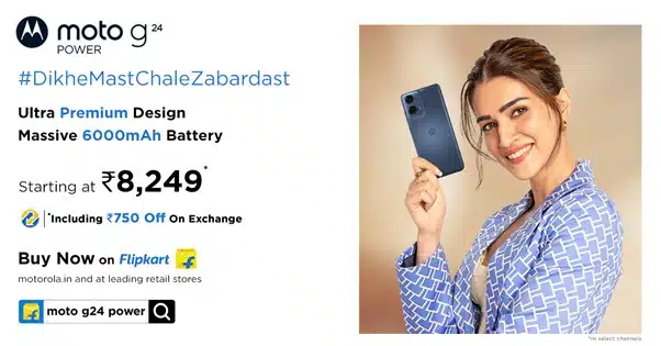 Moto G24 Power Hits Market with 6000mAh Battery and Android 14