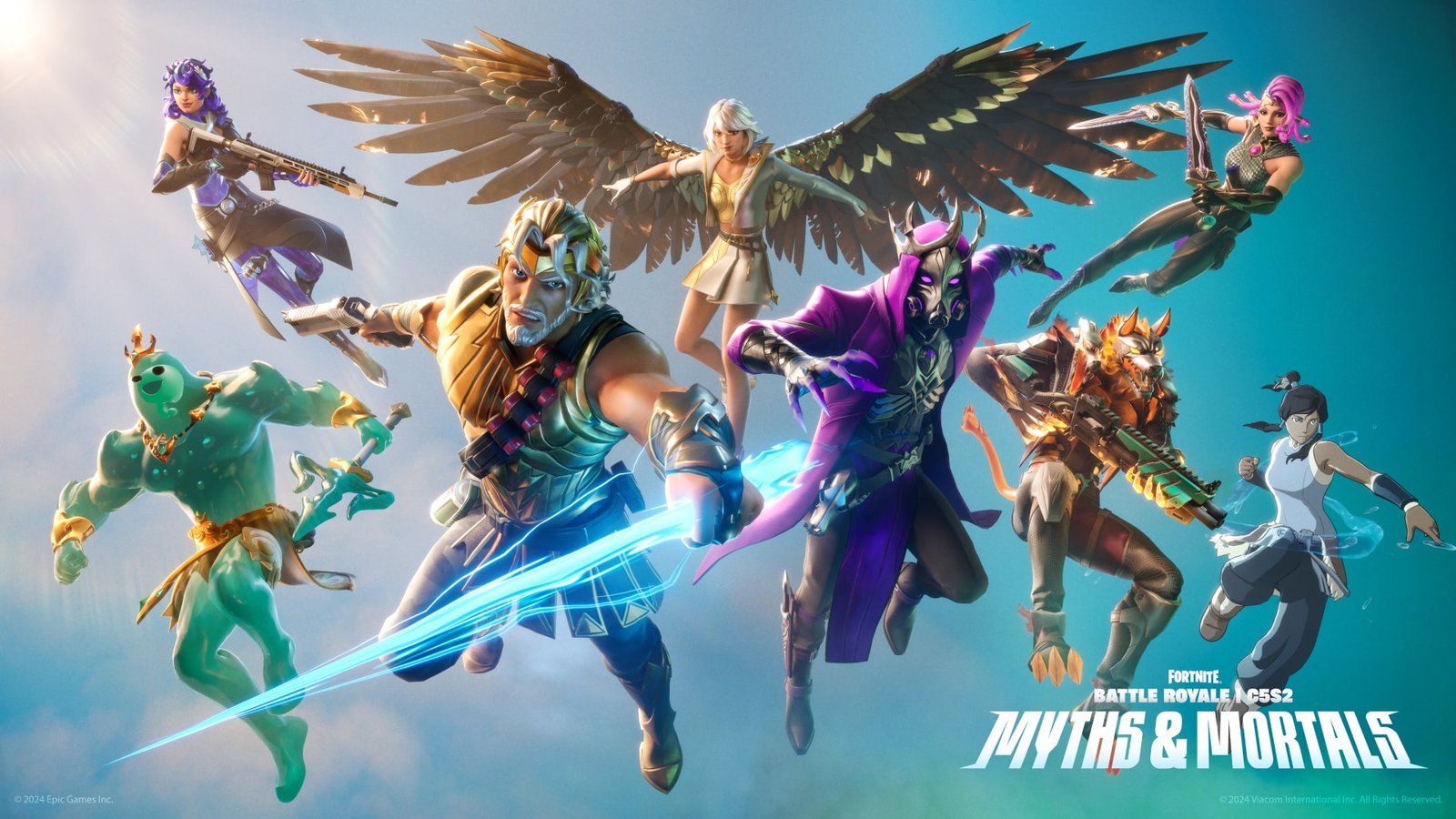 After a Day of Downtime, Fortnite Unveils the 'Myths & Mortals' Update