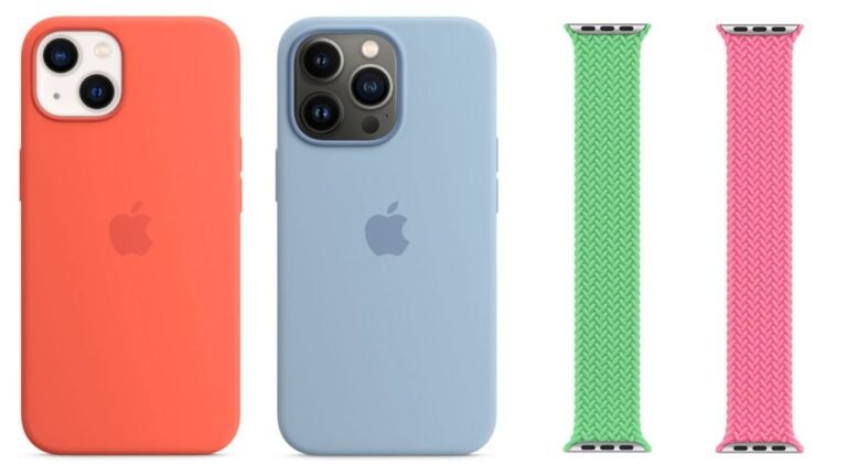 Apple Refreshes Silicone Case and Watch Band Colors for Spring