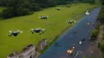 Chinese Scientists Develop Drones Capable of Mid-Air Multiplication
