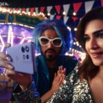 Motorola's new ad with Kriti Sanon and Babil Khan showcases the AI-powered edge50 pro with an 'Intelligence Meets Art' theme.