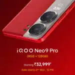 iQOO Neo 9 Pro Launches with Special Offers and Exchange Bonuses