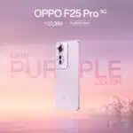 OPPO F25 Pro 5G Launches New Coral Purple Variant