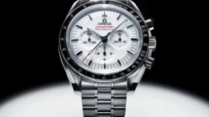 Omega Just Unveiled a New Speedmaster Moonwatch With a Lacquered White Dial
