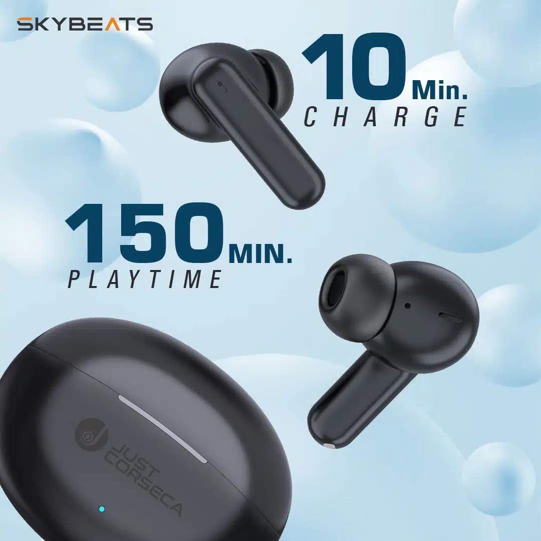 JUST CORSECA Introduces New ANC Earbuds and Bluetooth Speaker