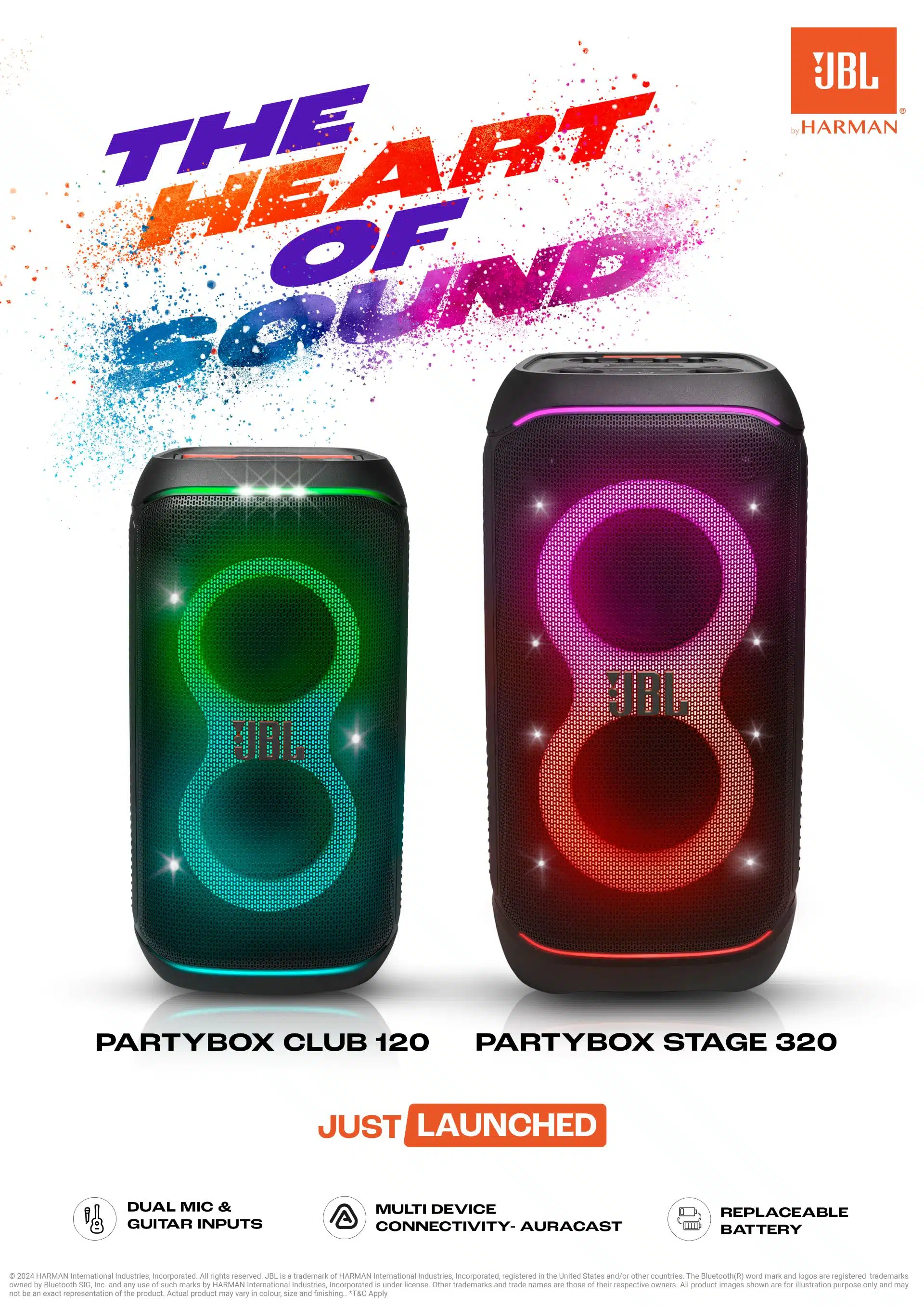 Elevate Your Holi Celebration with JBL's Vibrant Speakers and PartyBoxes