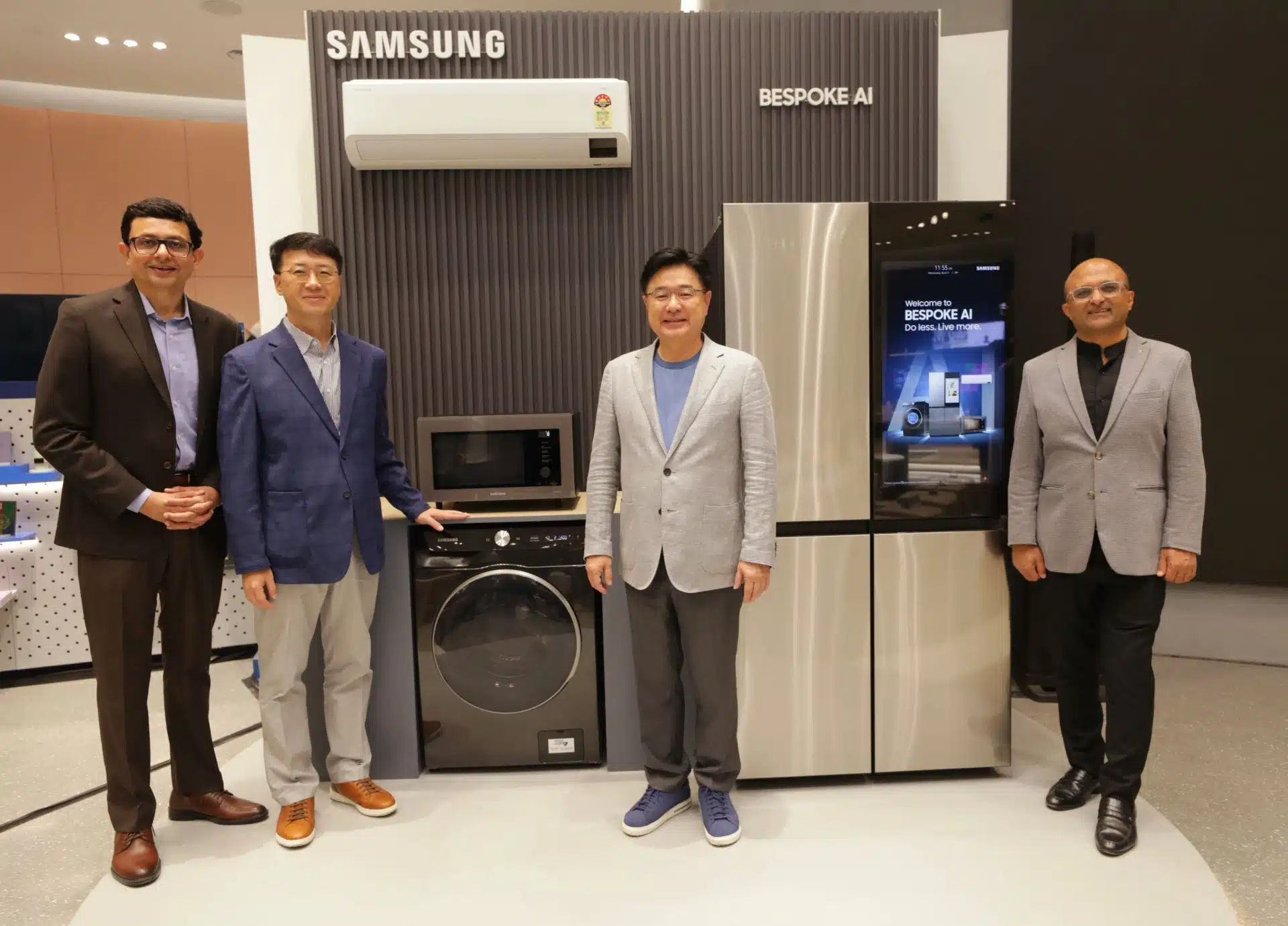 Samsung Launches AI-Powered Home Appliances in India