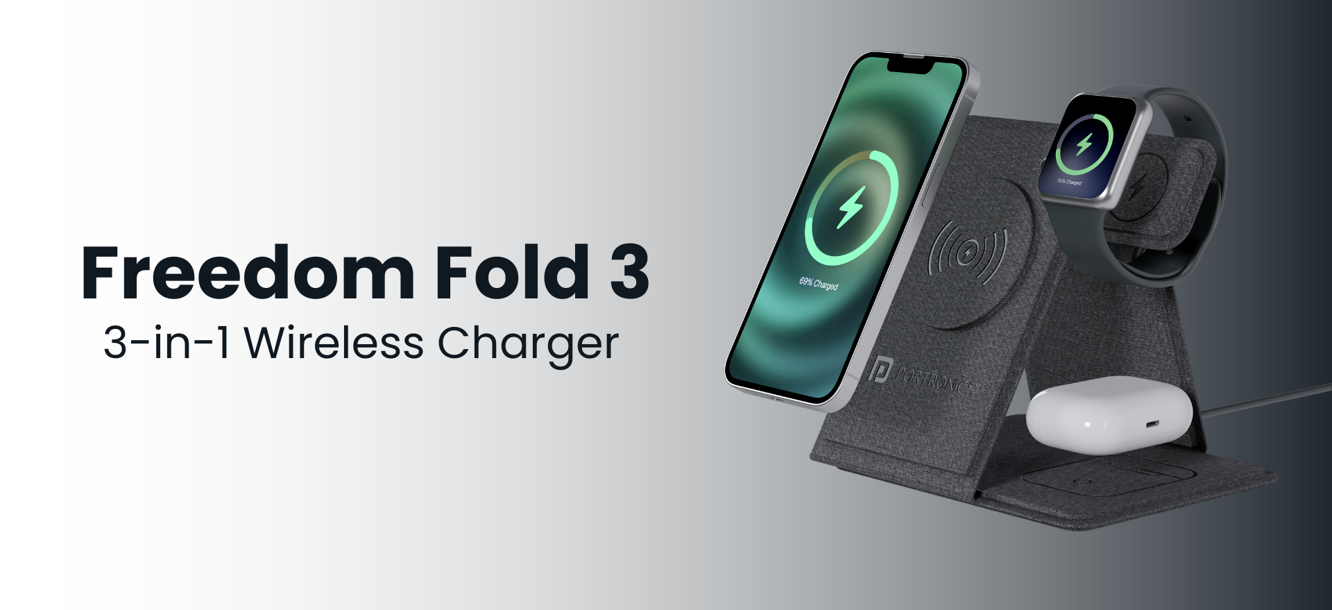 Portronics Unveils Freedom Fold 3: Multi-Device Wireless Charger 1 Portronics Unveils Freedom Fold 3: Multi-Device Wireless Charger