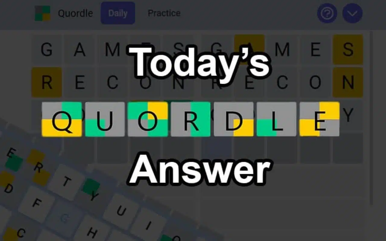 Quordle Solutions for April 11, 2024