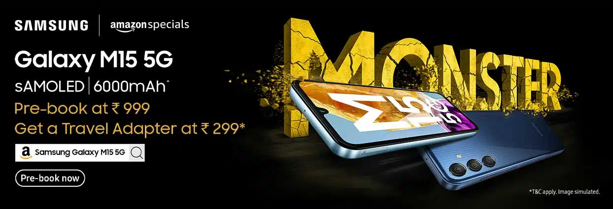 Samsung India Announces Galaxy M15 5G Pre-booking Offers