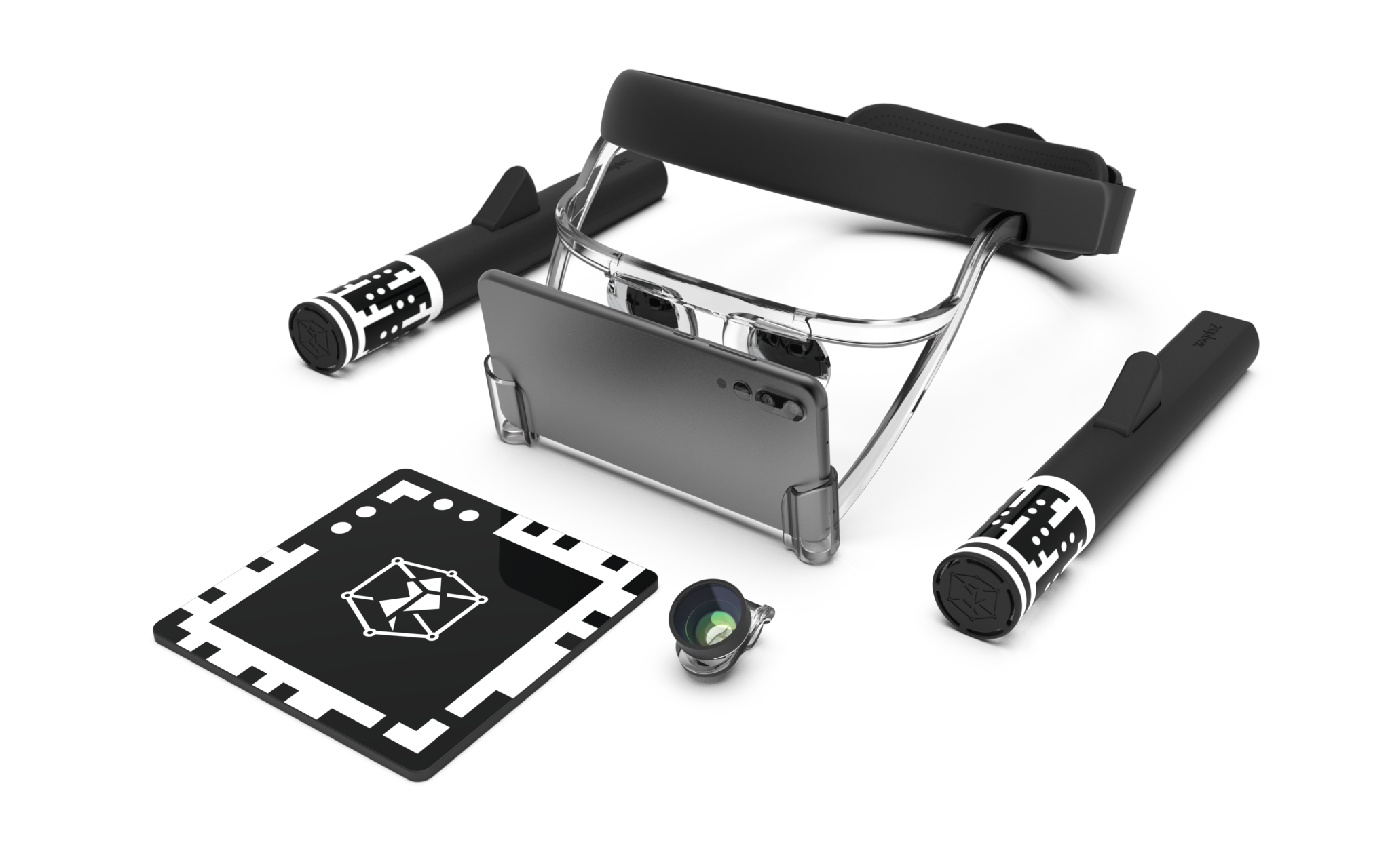 Zapbox AR Headset Integration with OpenBrush Expands iPhone AR Capabilities