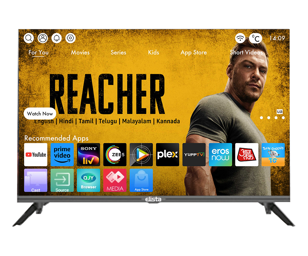 Elista Launches New Smart LED TVs Powered by Coolita OS