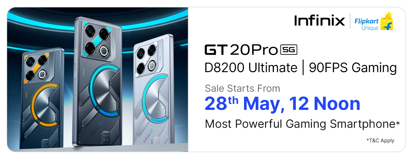 Infinix GTBook and GT 20 Pro Now Available on Flipkart