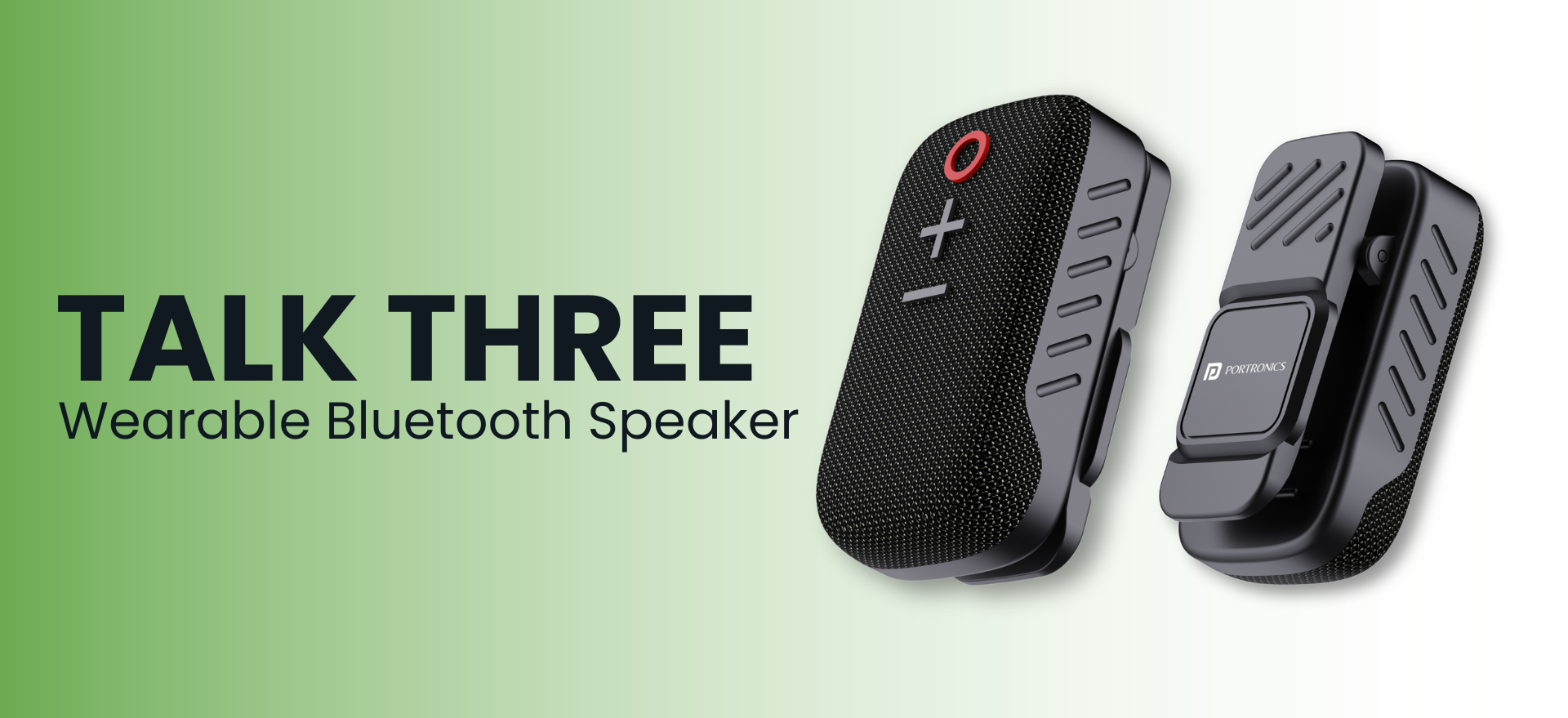 Portronics Launches Talk Three Wearable Bluetooth Speaker