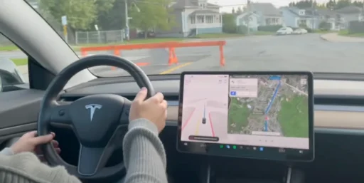 Tesla's Latest Full Self-Driving Update Removes Steering Wheel Nag
