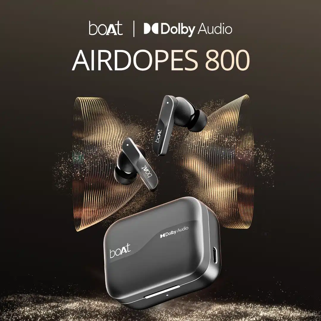 boAt Launches India's First Dolby-Powered TWS Earbuds at Rs 1,799