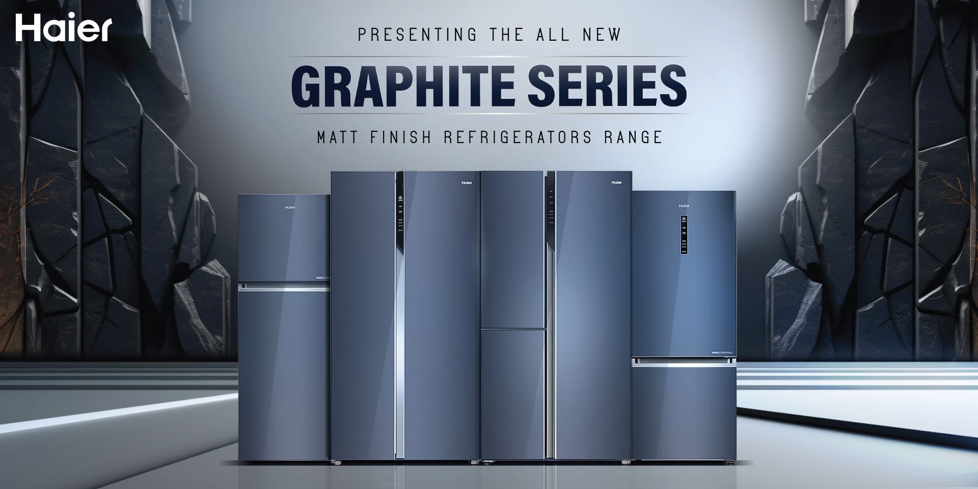 Haier India Introduces Graphite Refrigerators with Matte Finish Steel Doors