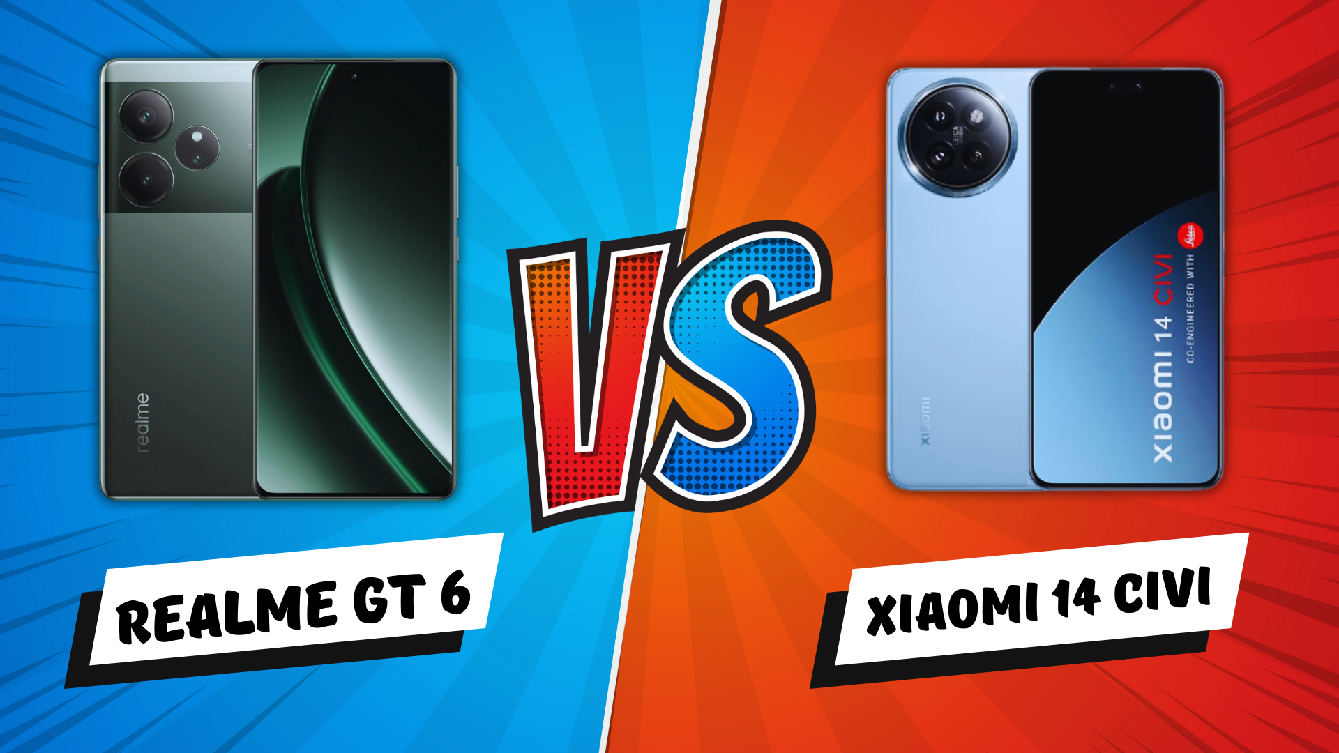 Realme GT 6 vs Xiaomi 14 Civi: Which Affordable Flagship Should You Buy? 1 Realme GT 6 vs Xiaomi 14 Civi Which Affordable Flagship Should You Buy