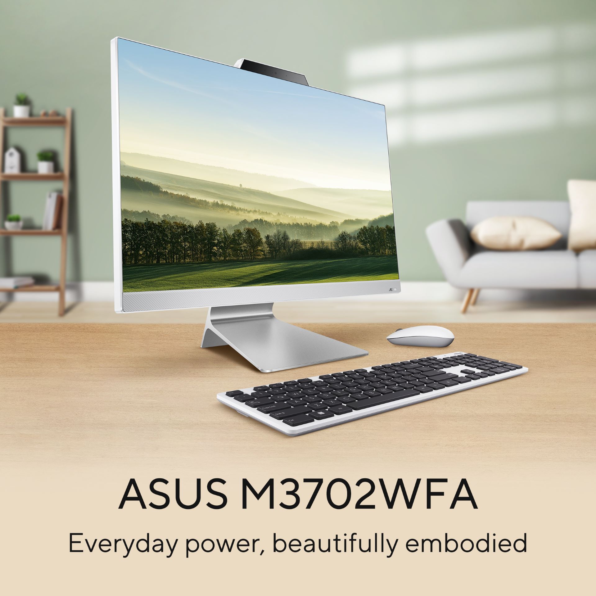 ASUS Launches M3702 All-in-One PC, Redefining Modern Workspaces and Living