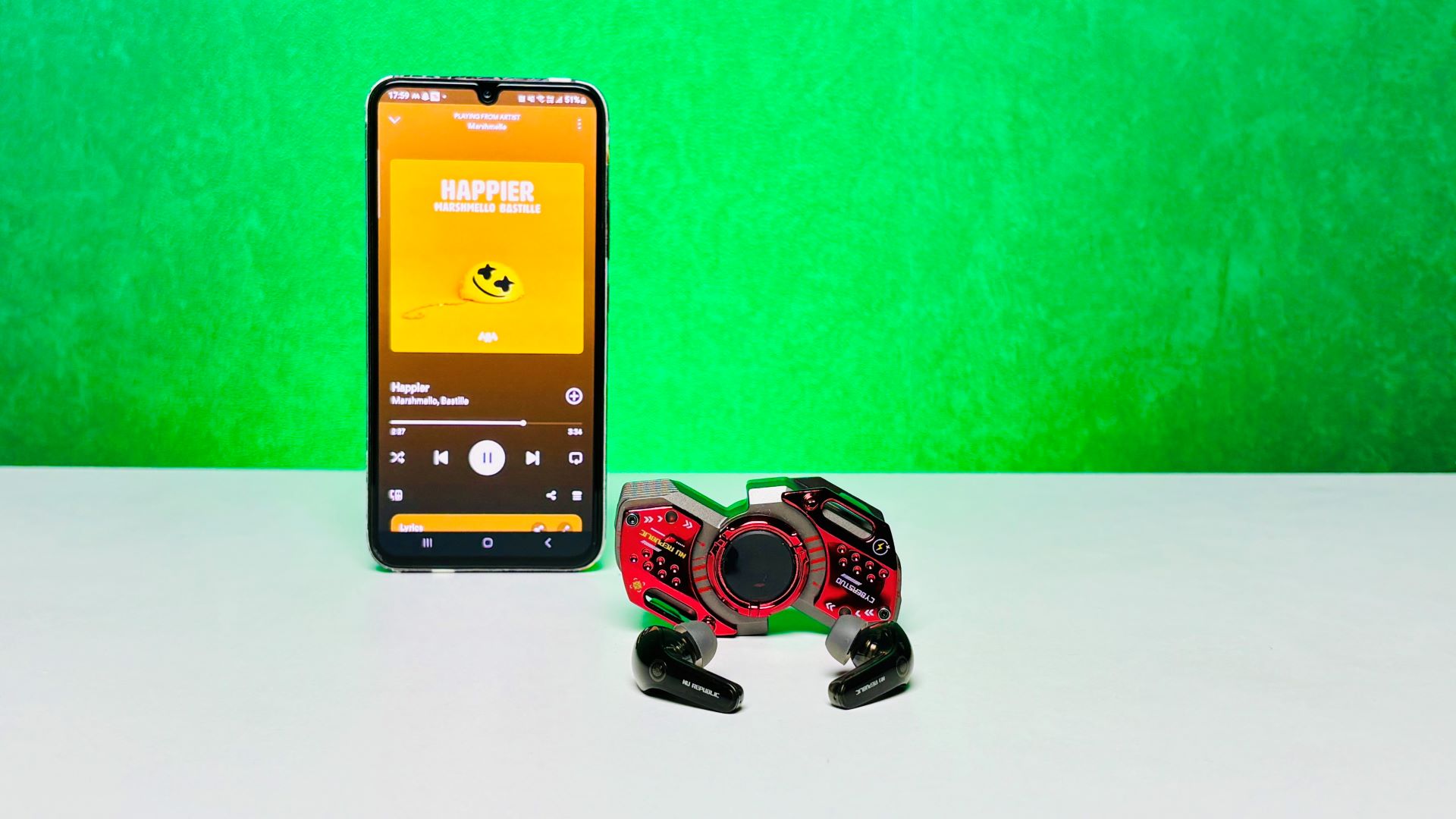 Nu Republic Cyberstud SPIN Fidget Spinner Earbuds Review