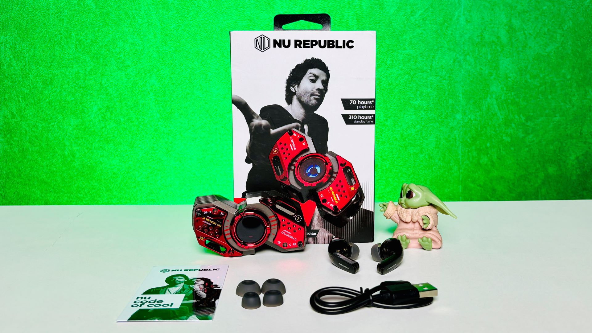 Nu Republic Cyberstud SPIN Fidget Spinner Earbuds Review