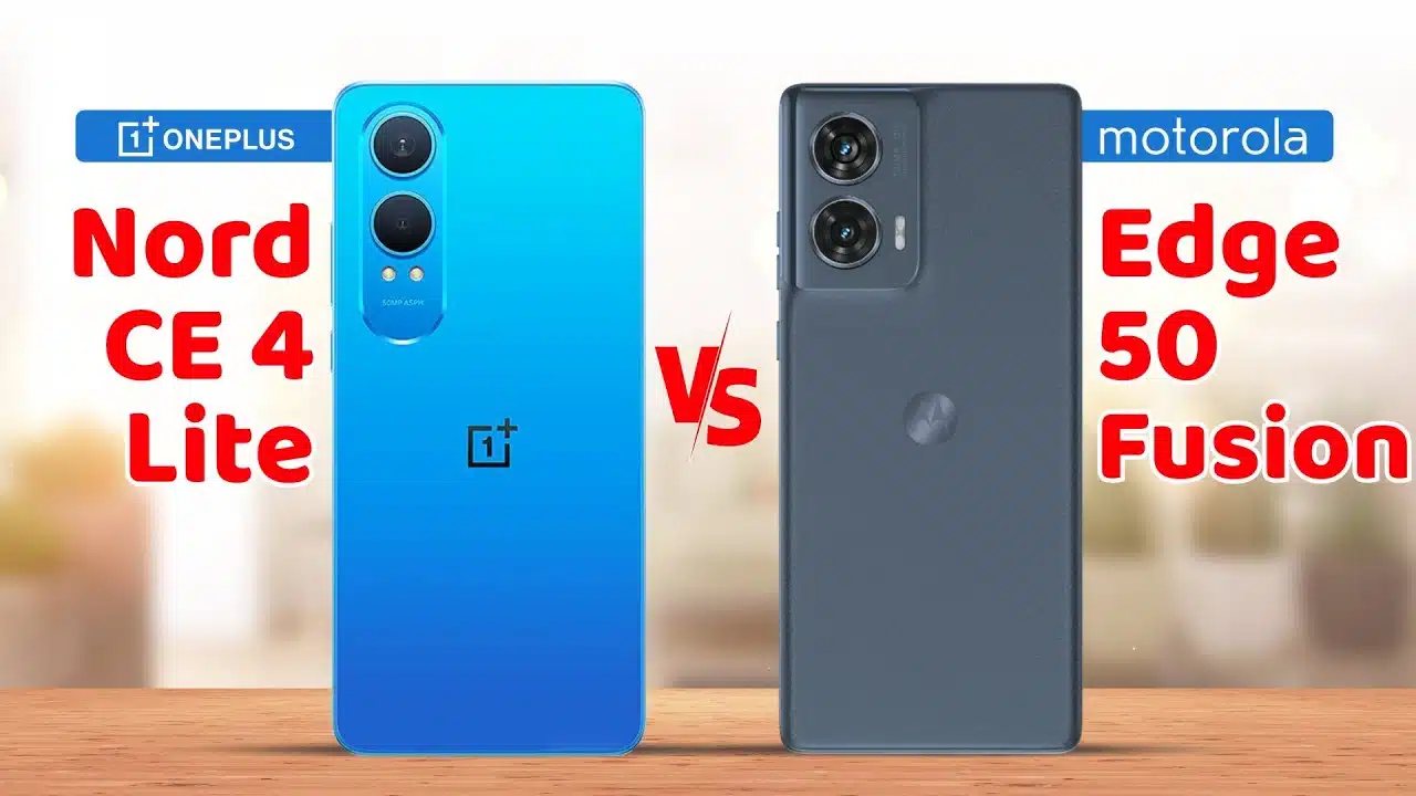 OnePlus Nord CE 4 Lite 5G Vs Motorola Edge 50