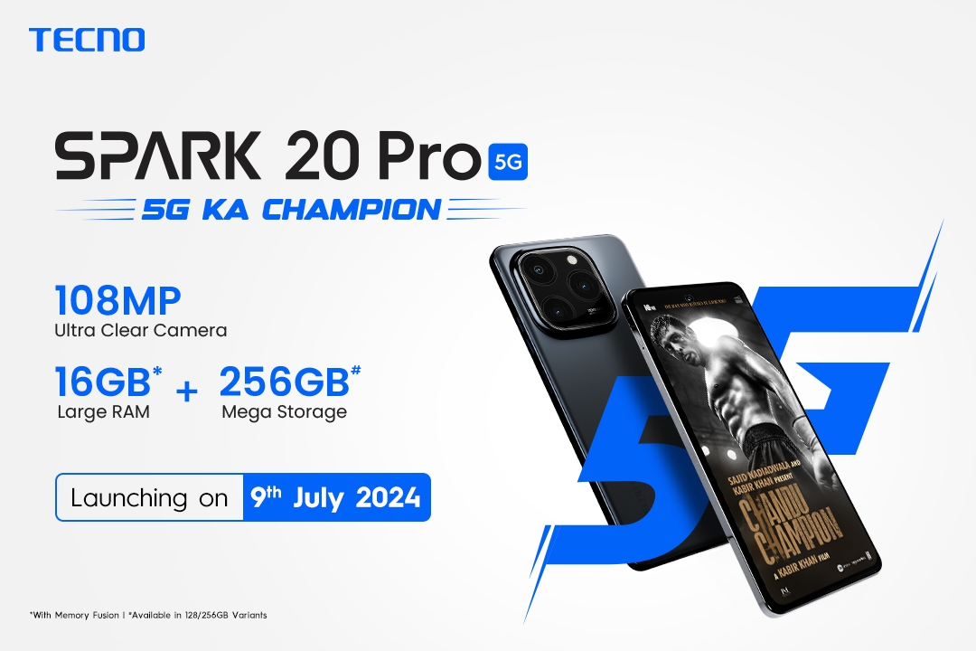 TECNO SPARK 20 Pro 5G: The Ultimate 5G All-Rounder Arrives July 9th