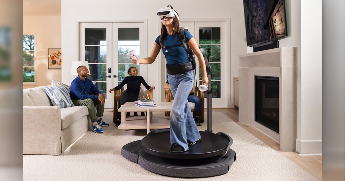 An Hour Inside the Virtuix Omni One VR Rig