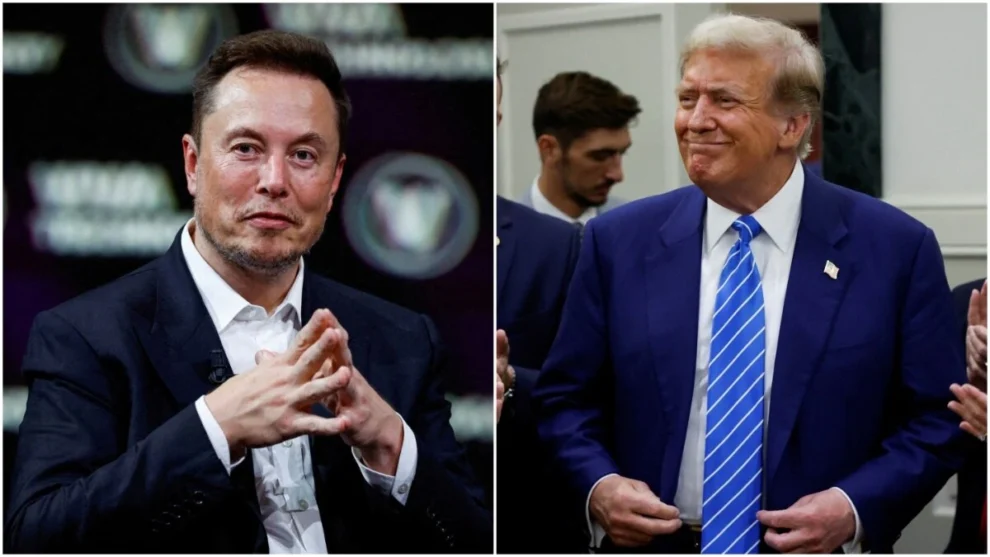 Elon Musk, Donald Trump, and X